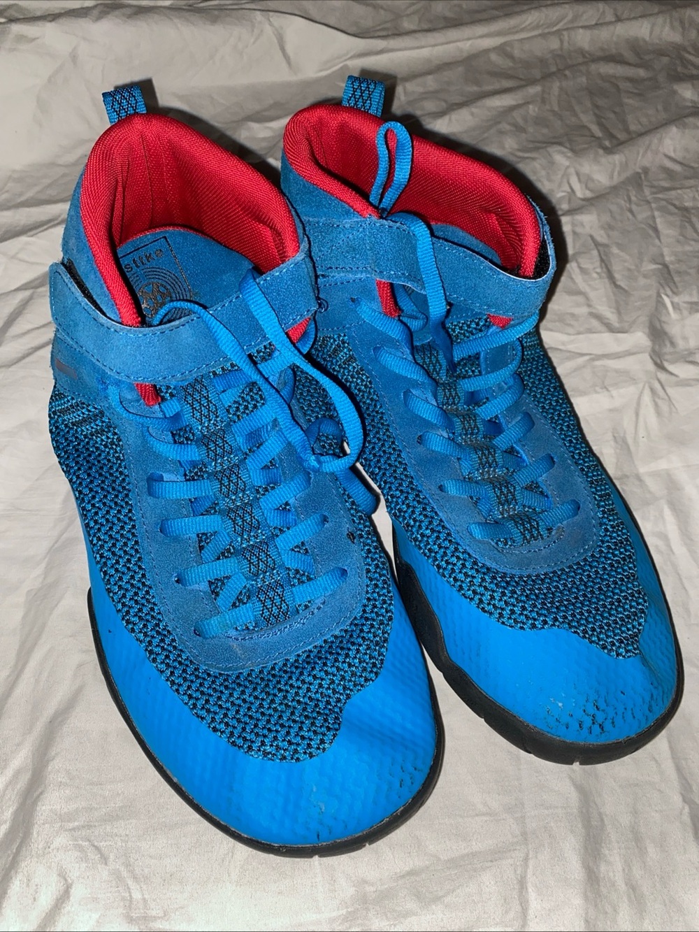 Sisttke Blue Wrestling/Weightlifting Shoes Sz EU43